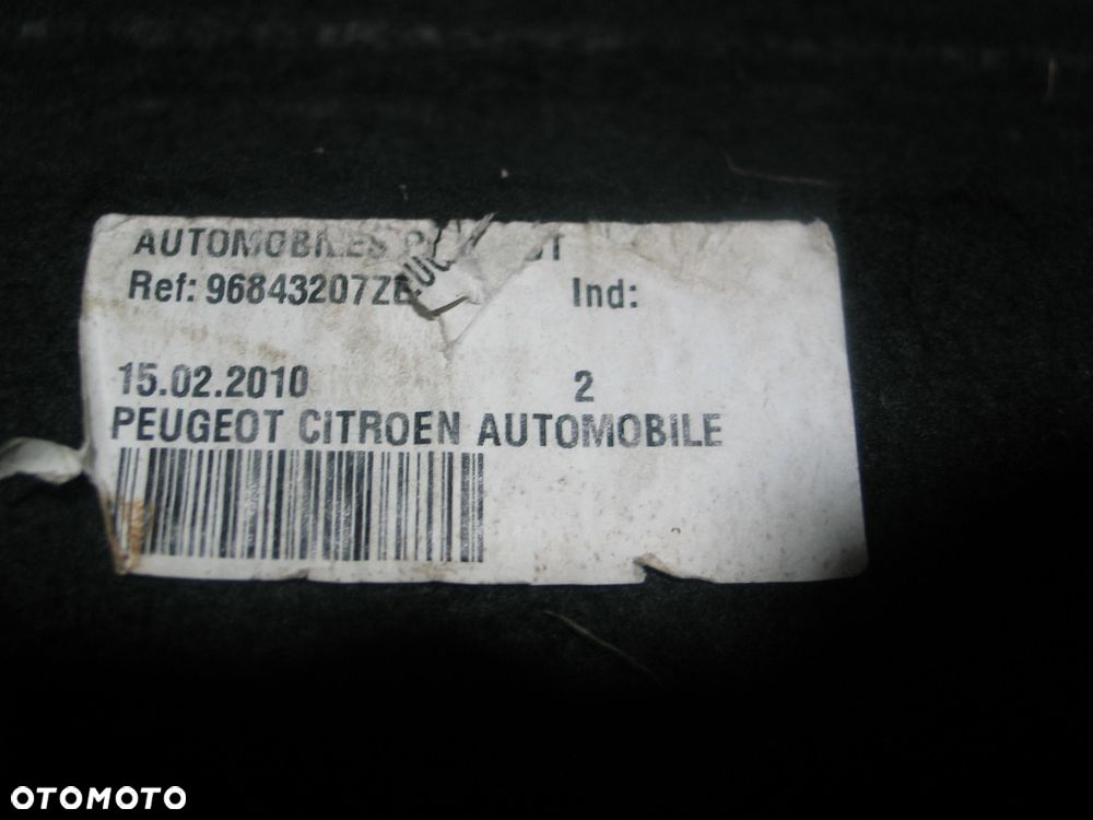 polka bagaznika peugeot 3008 09-16r. 96843207ZD oryginal - 8