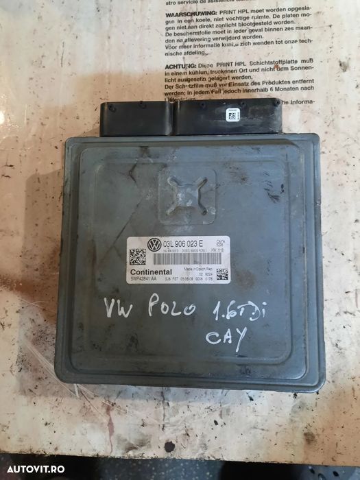 calculator motor ecu motor volkswagen polo 6r 1.6tdi cod 03l906023e sa - 1