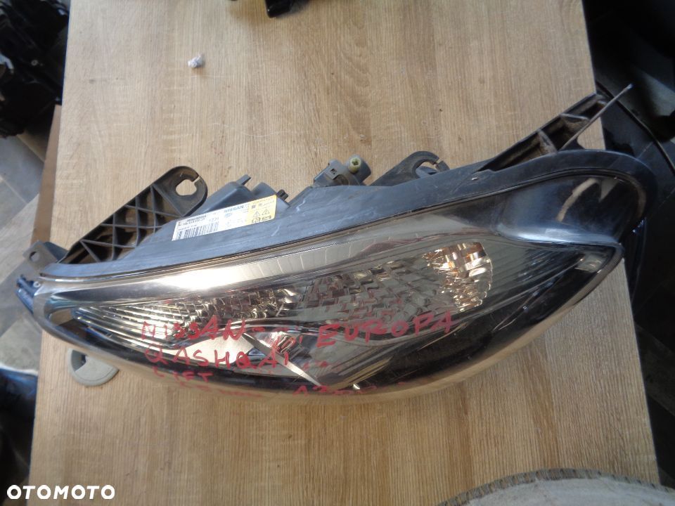 NISSAN QASHQAI LIFT XENON LAMPA LEWY PRZÓD EUROPA - 2