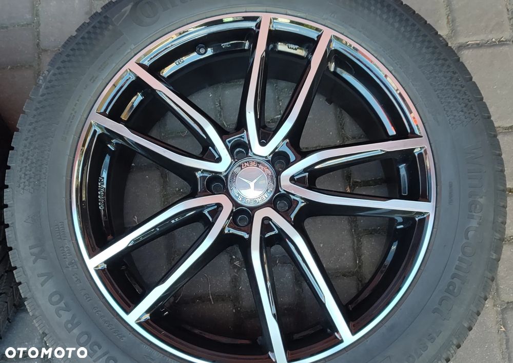 Koła Zimowe Felgi Aluminiowe Mercedes GLE W167 Continental 275/50/20 2022r 4x7,5mm Idealne !! Starogard Gdański Wysylka - 4