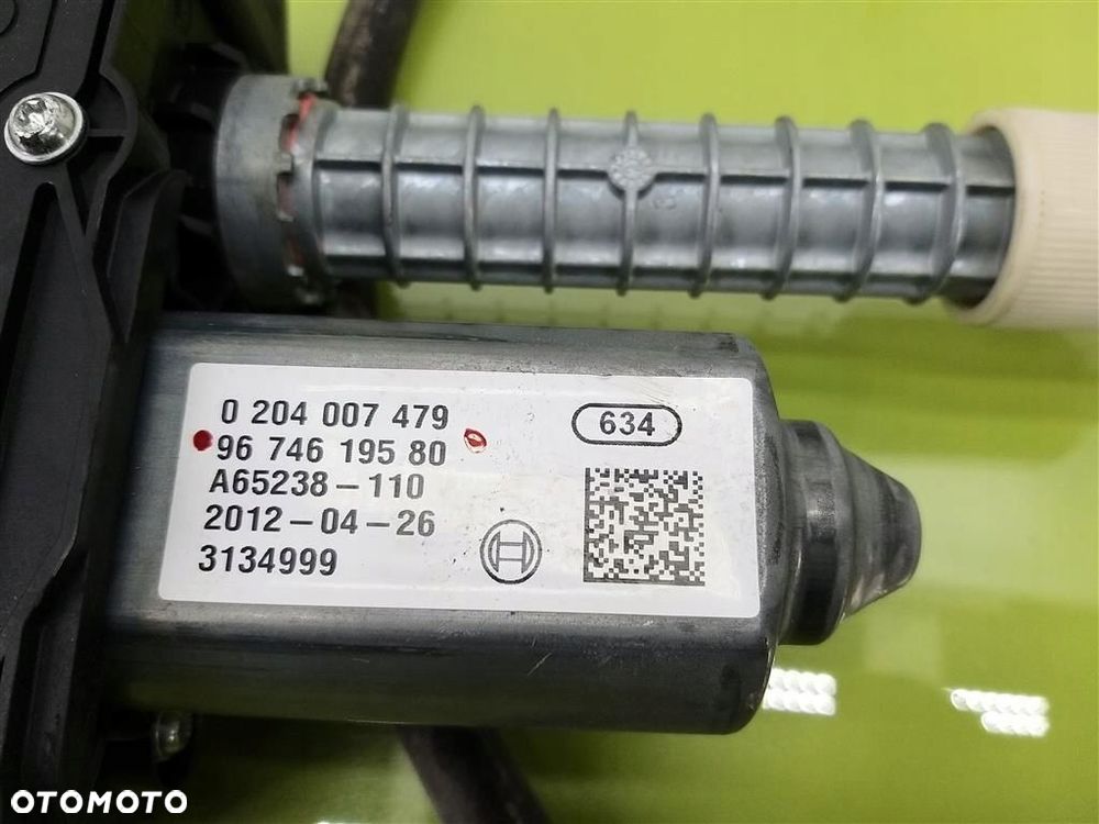 Mechanizm hamulca ręcznego Citroen DS5 2011-2015 9674619580 ORYGINAŁ - 5