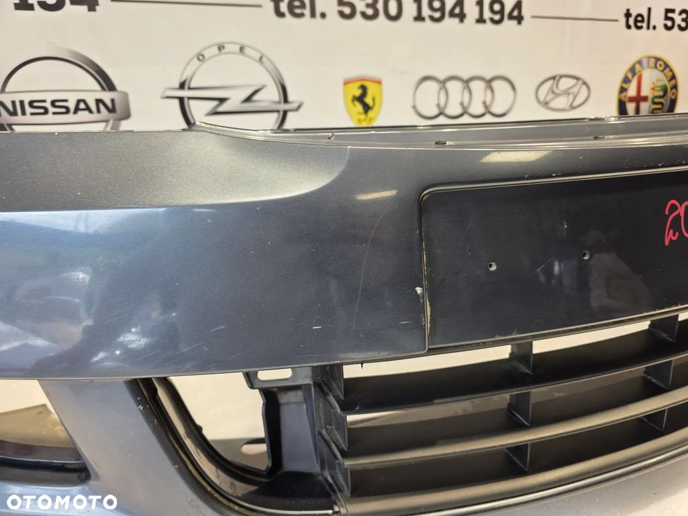 SKODA OCTAVIA II LIFT 1Z0 08-12 ZDERZAK PRZEDNI PRZÓD ŁADNY KOLOR SZARY METALIK NR 1Z0807221M NR AUKCJI NZ2078 - 13