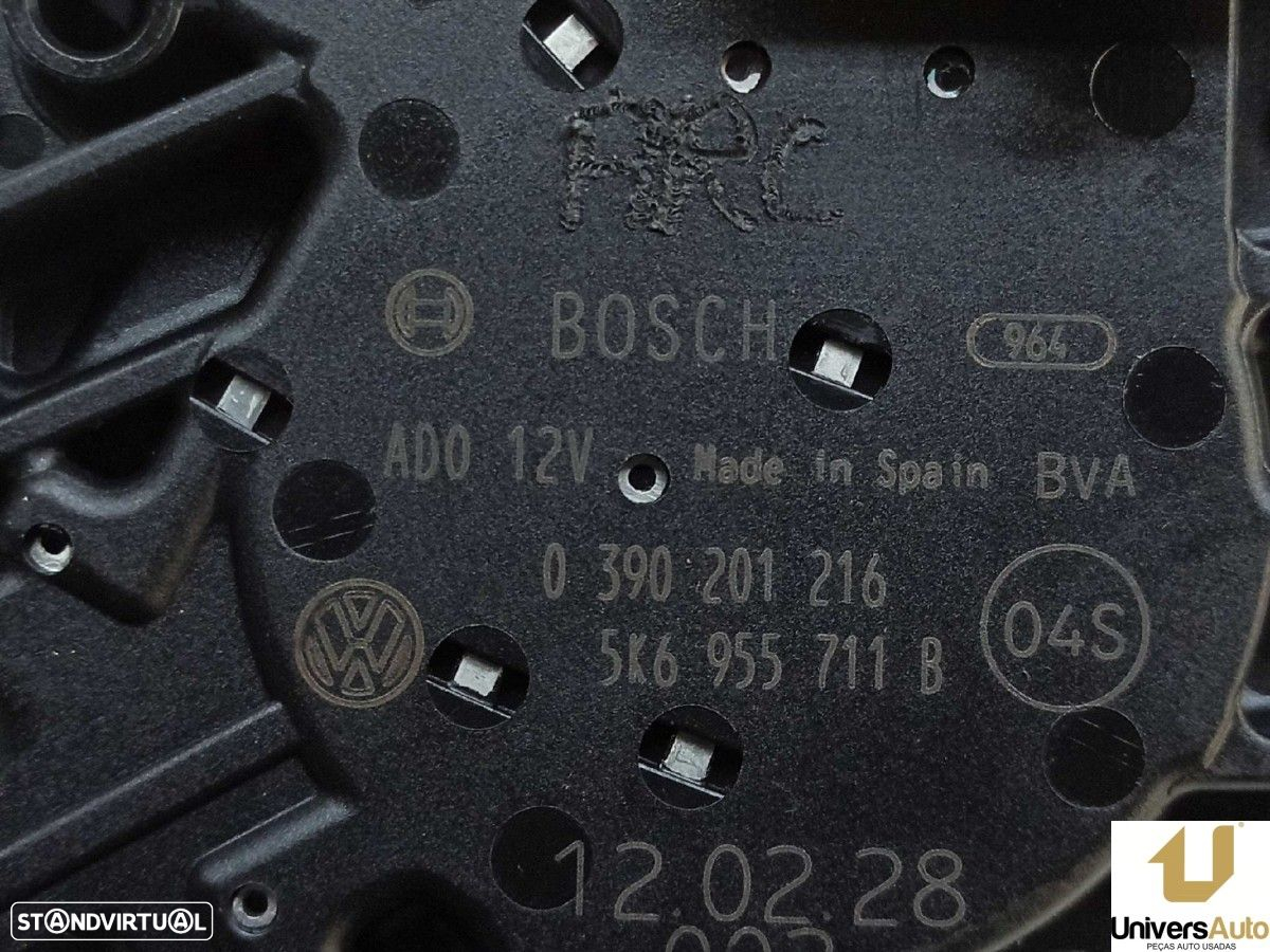 MOTOR LIMPA-VIDROS TRASEIRO VOLKSWAGEN GOLF VI (5K1) GTI - 4