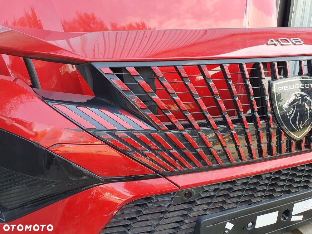 PEUGEOT 408 II 2 GT KOMPLETNY PRZÓD ZDERZAK KAMERA MASKA LAMPY EVH - 8