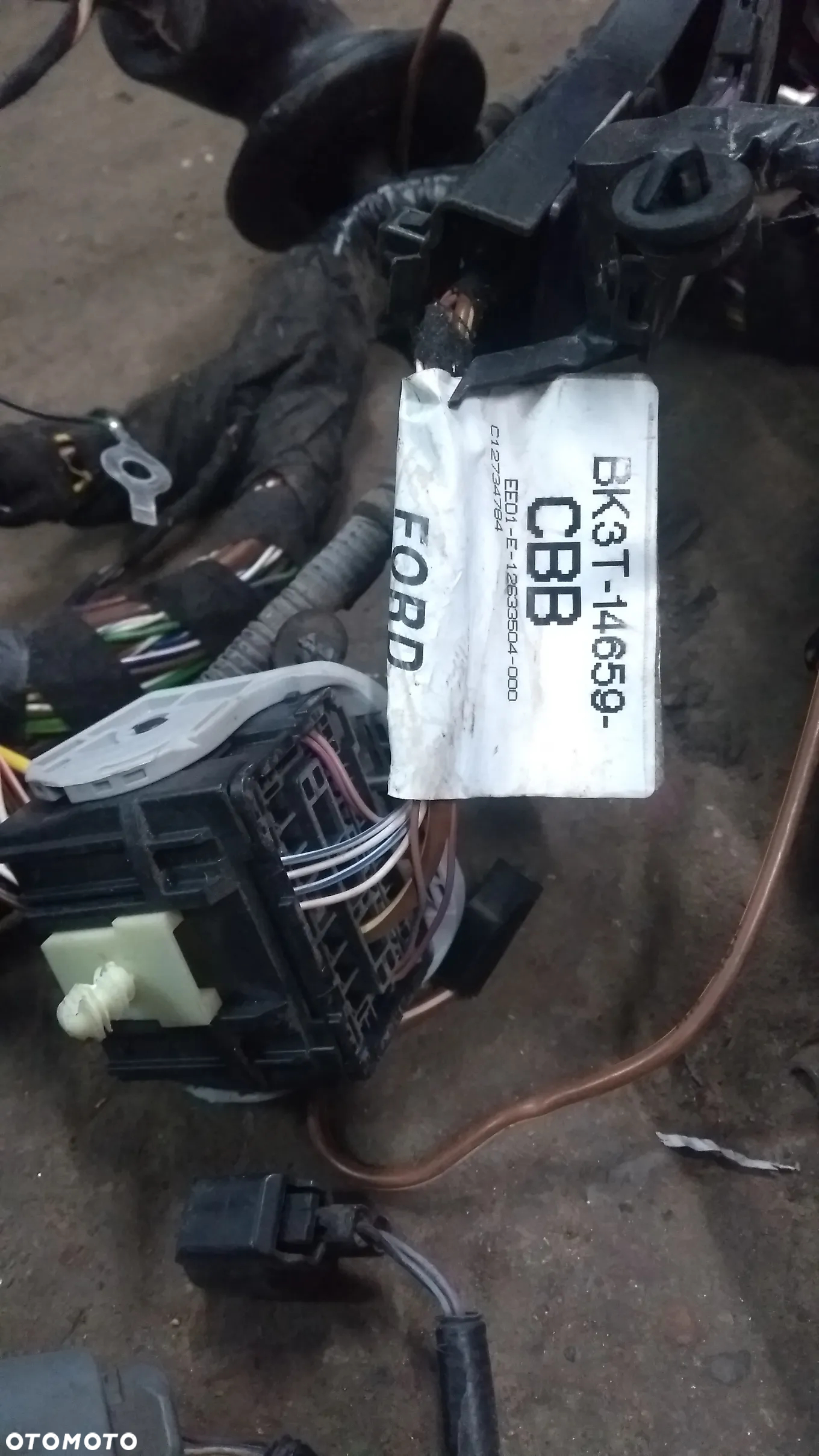 BK3T14401BWB Ford Transit MK8 Wiązka instalacja elektryczna główna Kabiny deski rozdzielczej - 11