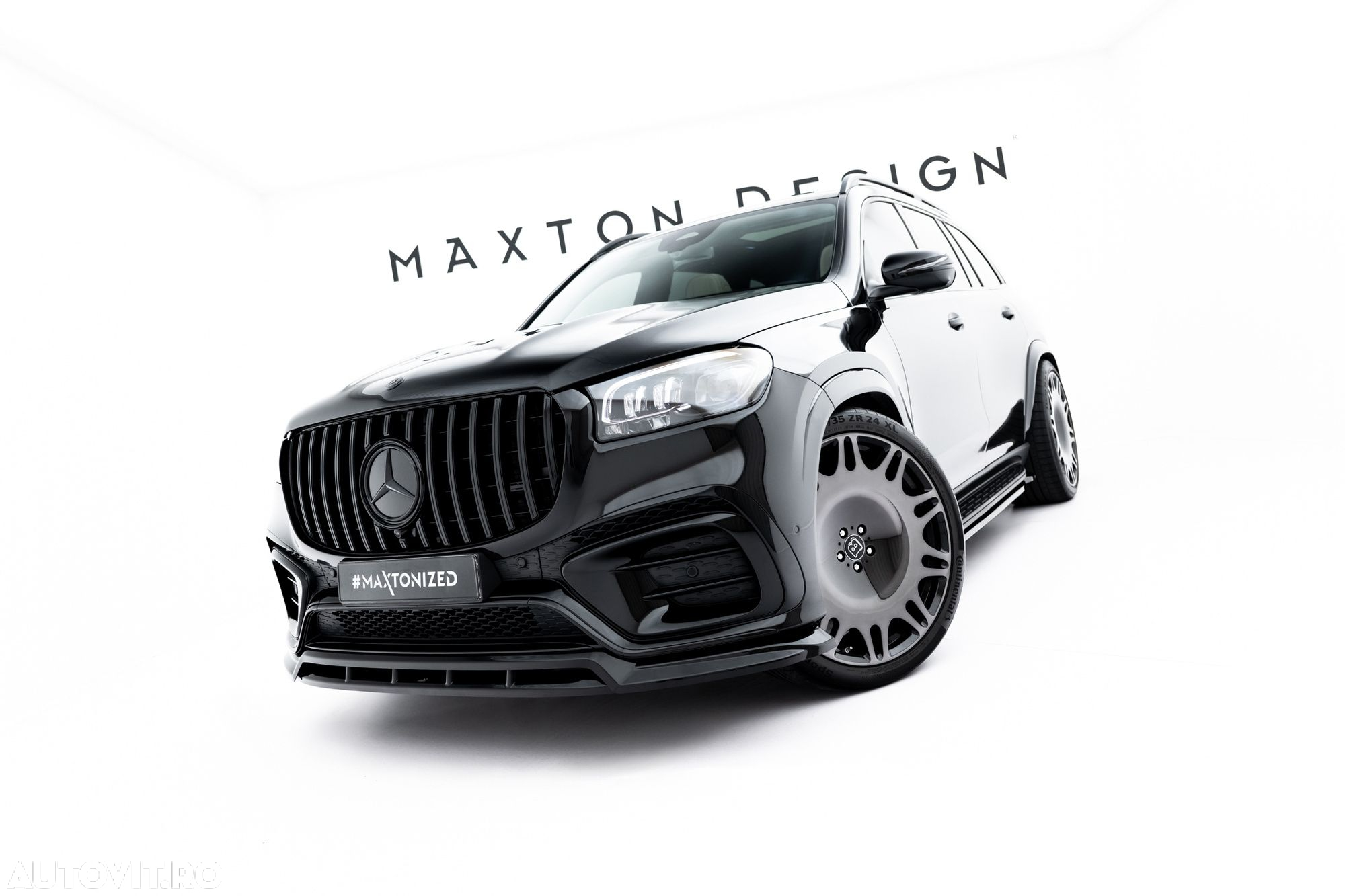 Pachet Exterior Prelungiri compatibil cu Mercedes Benz GLS AMG-Line X167 Facelift Maxton Design - 3