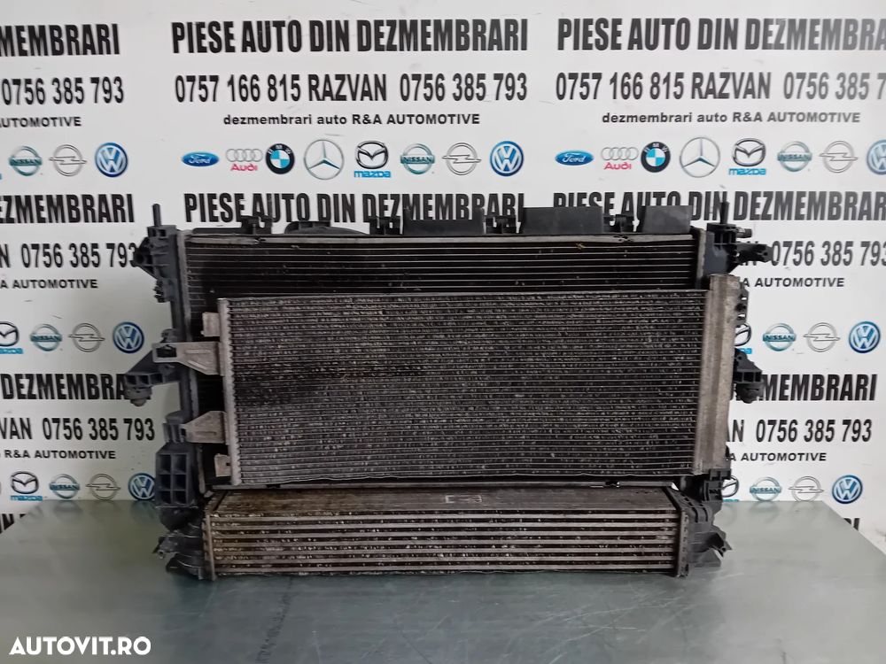 Trager Calandru Fata Complet Radiator Apa Clima Intercooler Fiat Ducato Peugeot Boxer 2014-2021 2.3 - 5