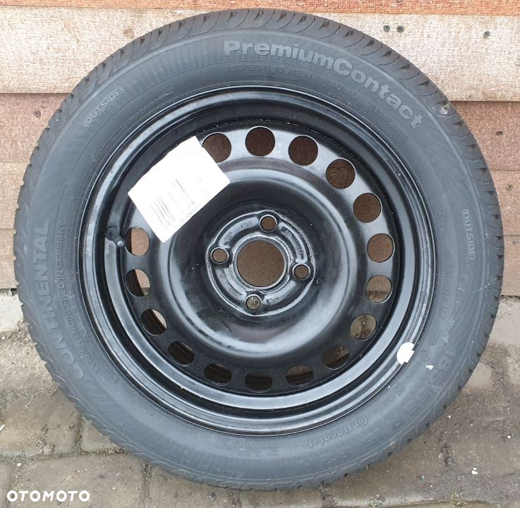 KOŁO ZAPASOWE OPEL CORSA C 4X100 15" ET49 OPONA 185/55 R15 - 6