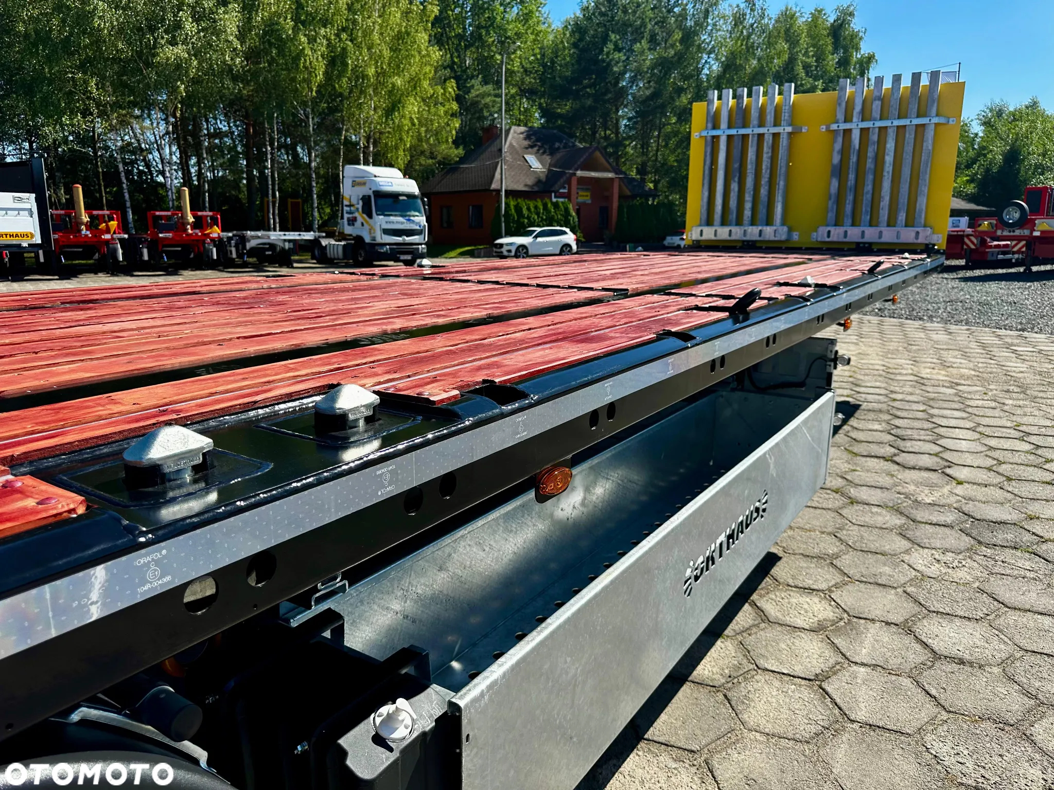 Orthaus Naczepa Platforma UNIWERSALNA / Burtowa / STOCK !! - 16