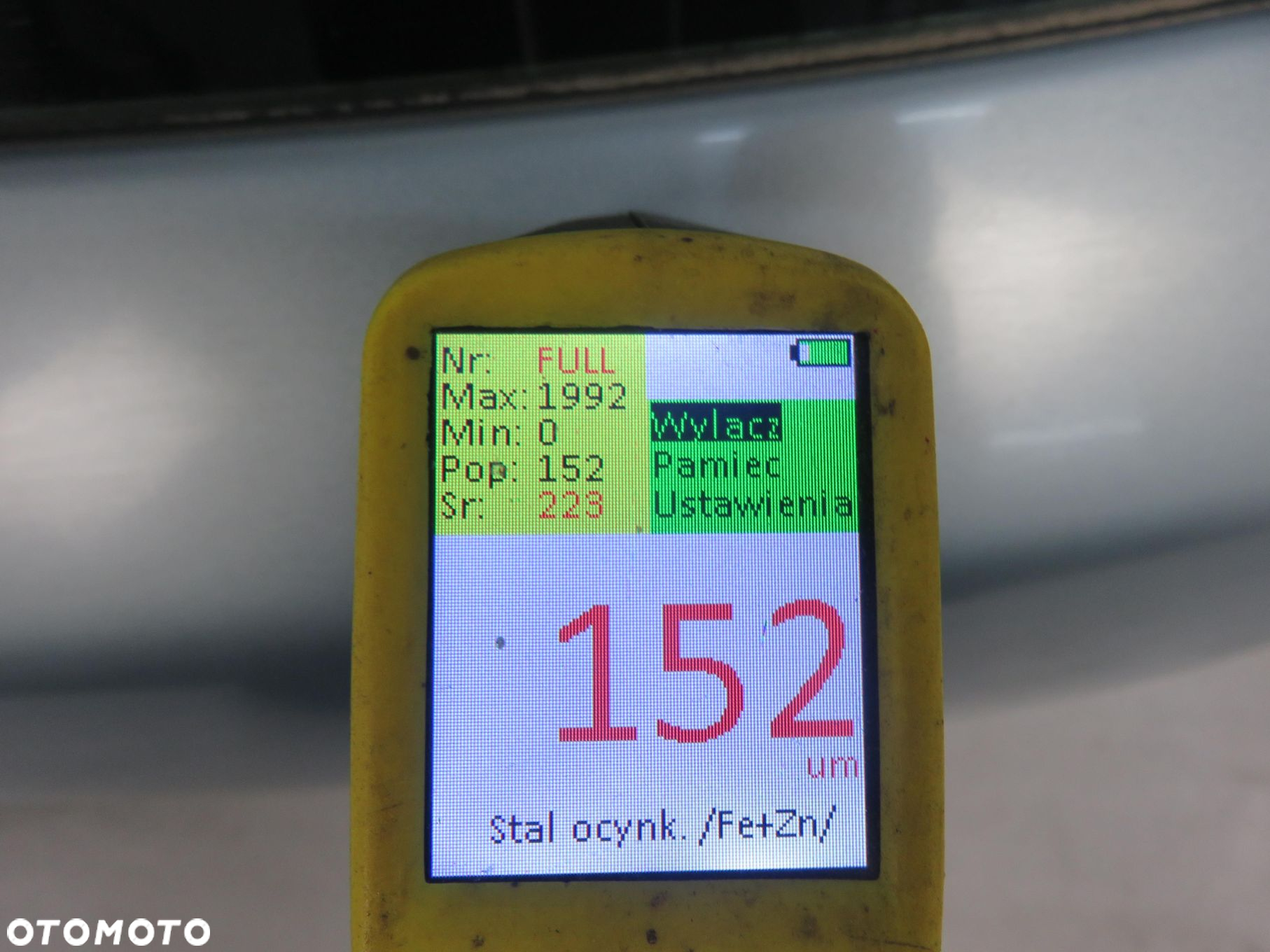 KLAPA BAGAZNIKA AUDI A3 (8L1) LY7R LOTKA S3 - 8