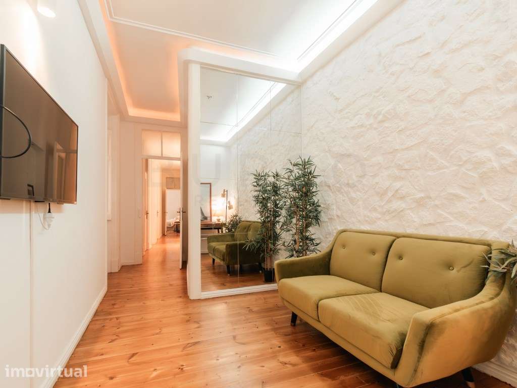 Apartamento de 2 quartos, remodelado e mobilado para arrendamento j... - Grande imagem: 5/15