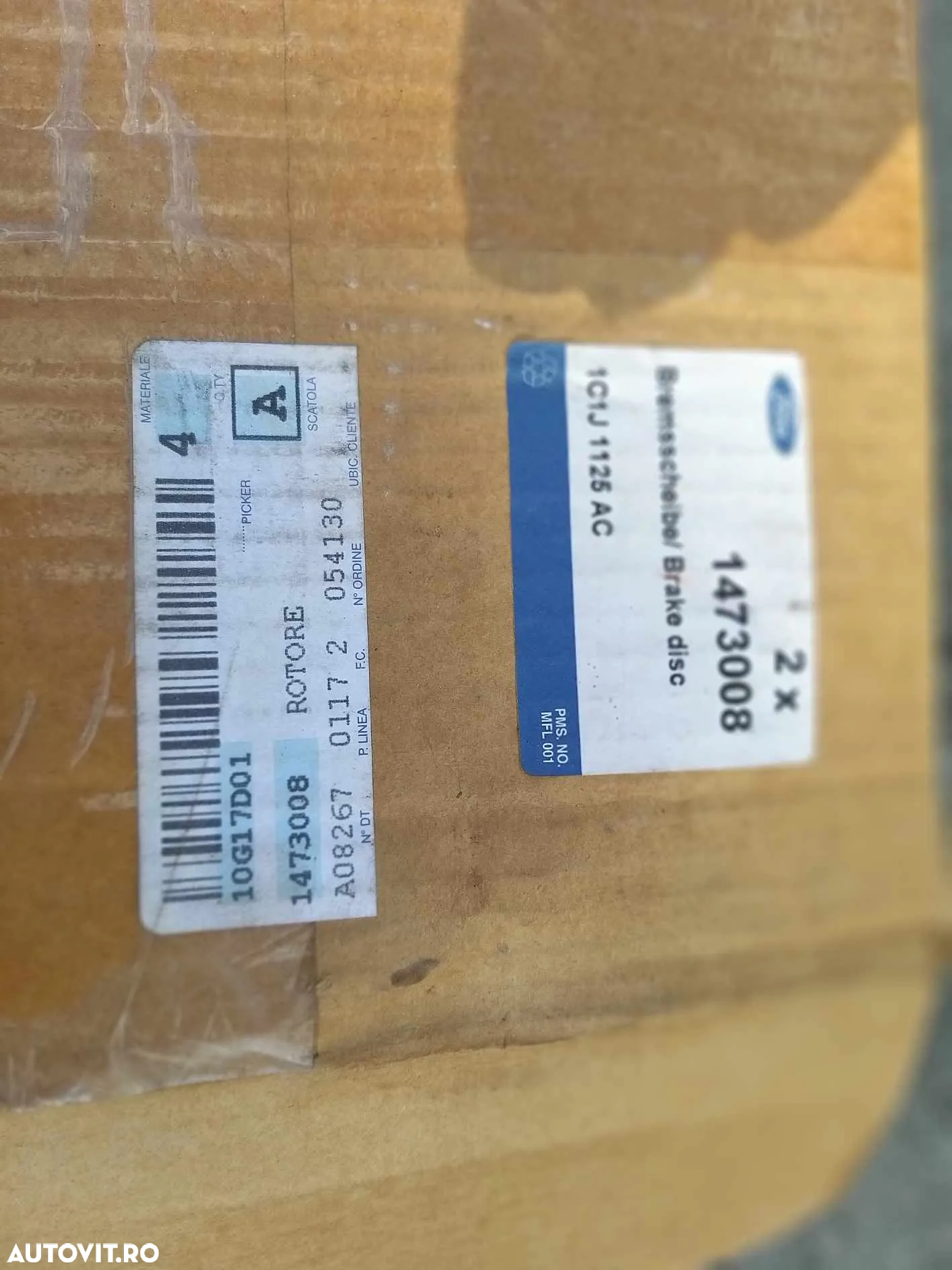 Set discuri frana fata ford transit 1473008 1c1j1125ac - 3