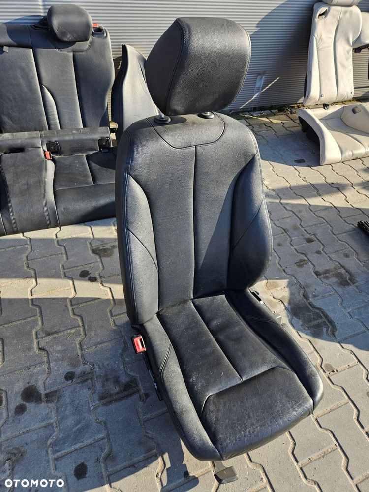 bmw 4 f36 fotele kanapa siedzisko tył skóra grzane - 3