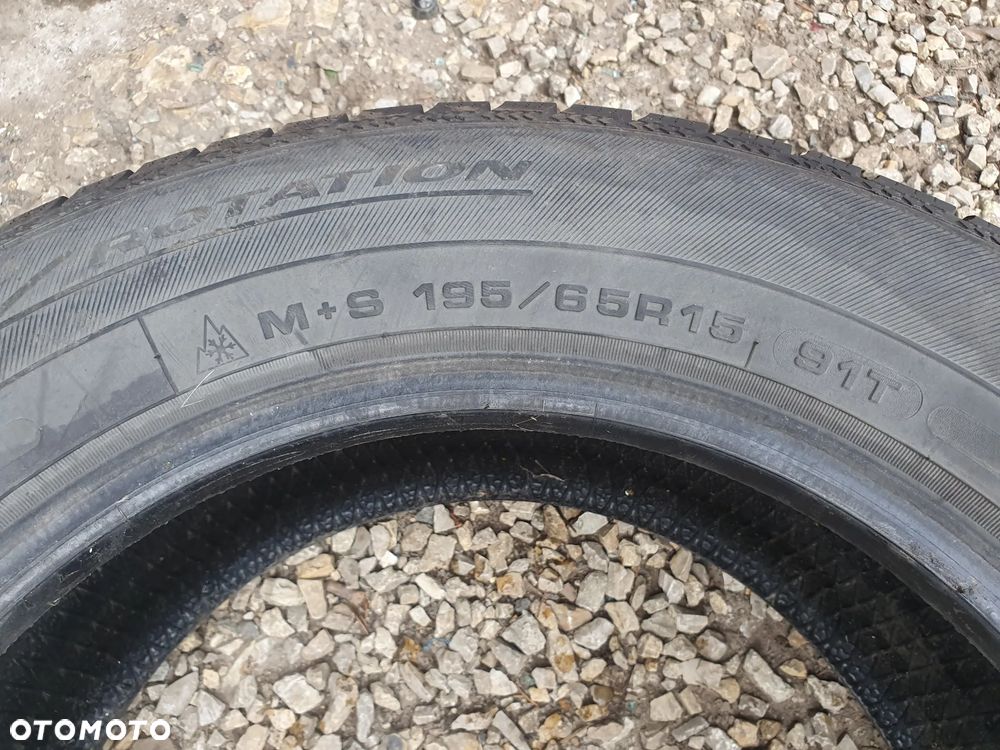1x DĘBICA Frigo 2 195/65R15 OPONA ZIMOWA 1 SZT 2019R  7,8MM - 3