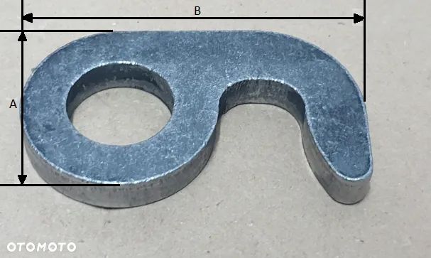 Hak ryglujący mechanizm otwierania burty Pronar - 2