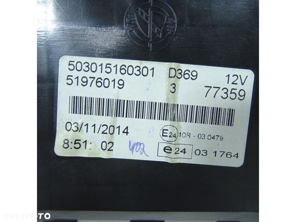 OPEL COMBO III 1.6CDTI LICZNIK 51976019 - 3