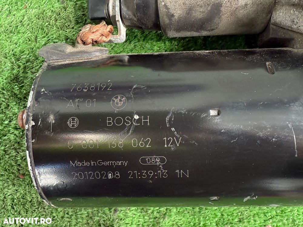 ELECTROMOTOR ( 3 BUC.) BMW F20 SERIA 1 116D LCI 1.6 BENZINA 2014 2011-2019 /  MINI COOPER CABRIO R57 LCI 1.6 BENZINA 2010 2006-2013 COD OEM 7638192 1241758935401 0001138004 - 8
