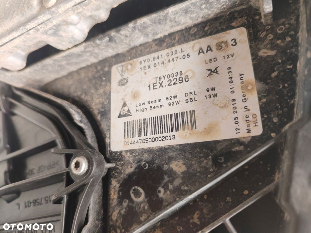 porsche cayenne iii 9y matrix lampa lewy przód 9y0941035l - 6