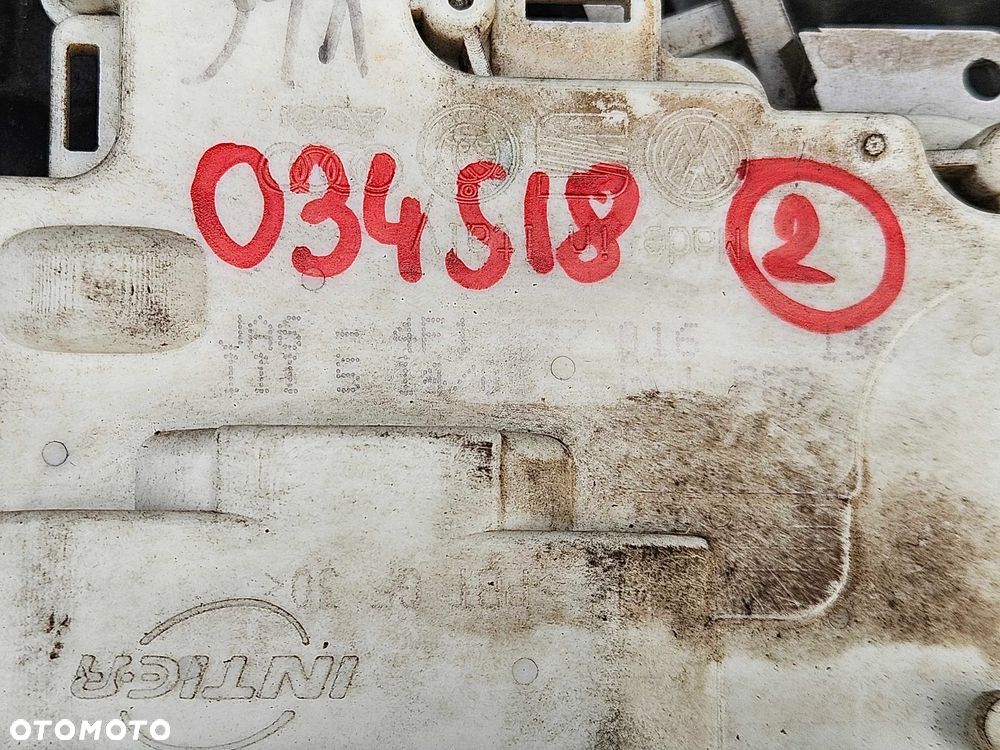 Zamek Drzwi 4F1837015 4F1837016 Rygiel Lewy Prawy Przod Przedni Europa Audi A6 C6 A3 8P - 21