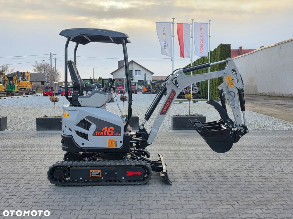 Inny NOWA minikoparka TORQMATIK TM 16, SILNIK KUBOTA - 2