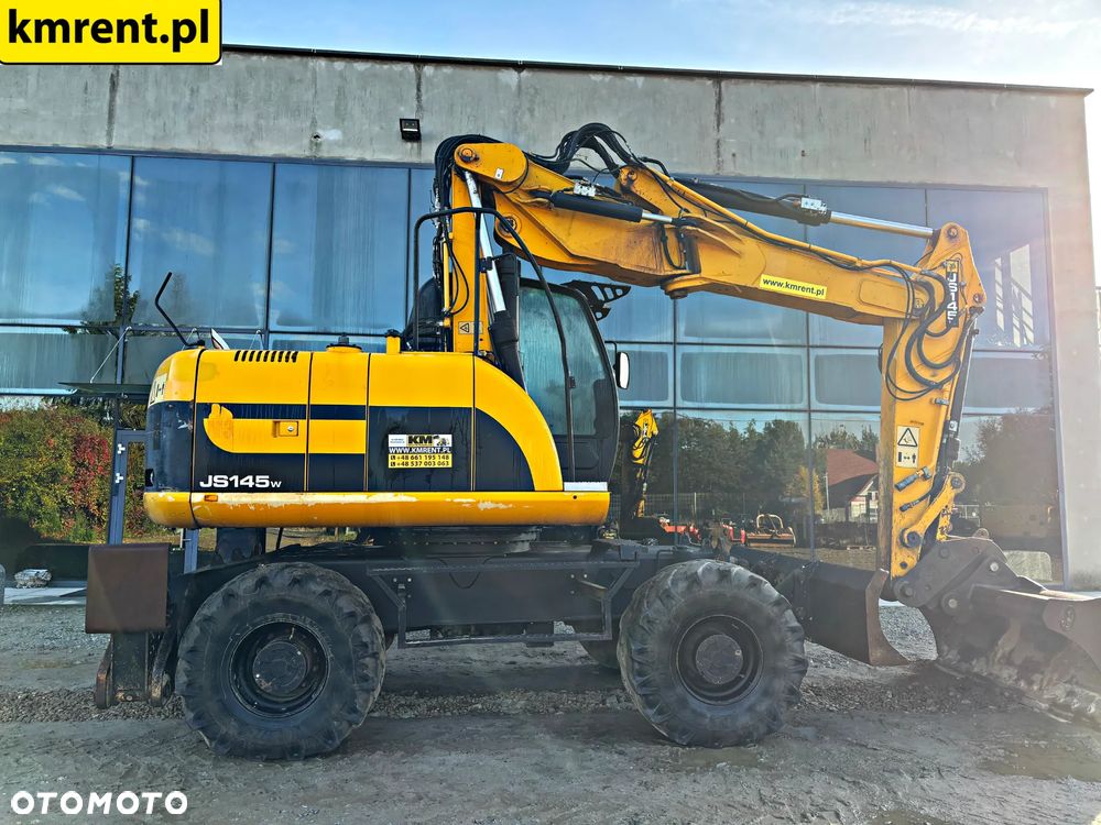 JCB JS 145 W KOPARKA KOŁOWA 2011R. | JS 130 160 313 315 CAT KOMATSU PW 140 - 19