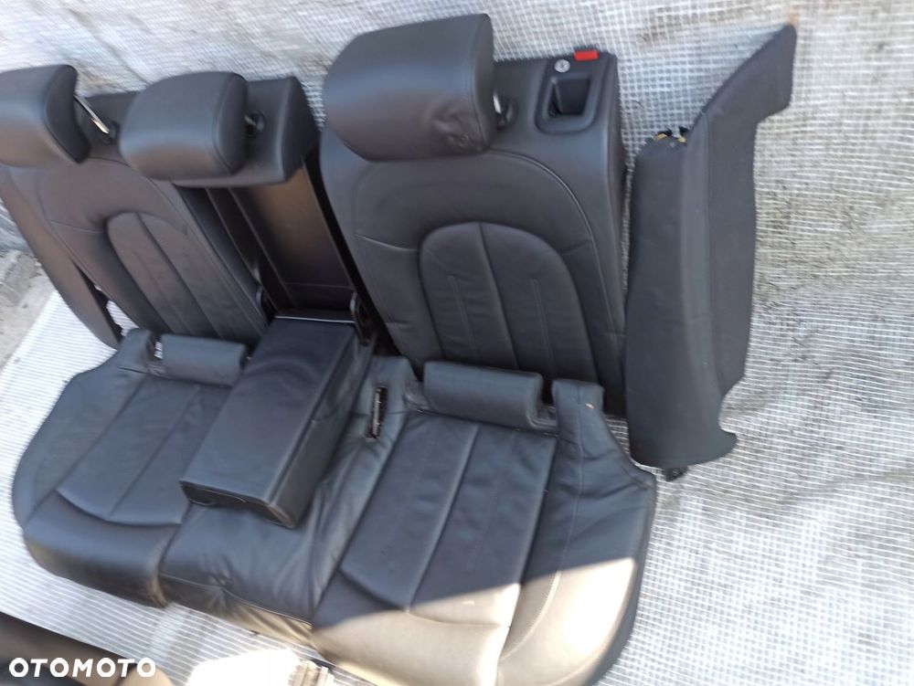 AUDI A6 C7 4G 12-16 FOTELE SKÓRA CZARNE ELEKTRYCZNE 2X KOMPLET SEDAN KOMBI - 7