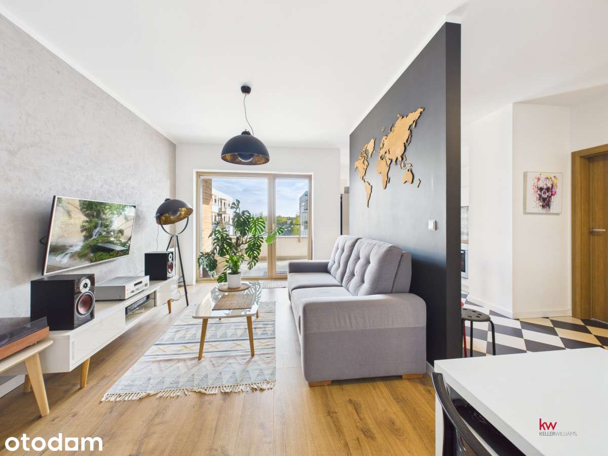 Komfortowy apartament na Zodiaku – 2 pokoje