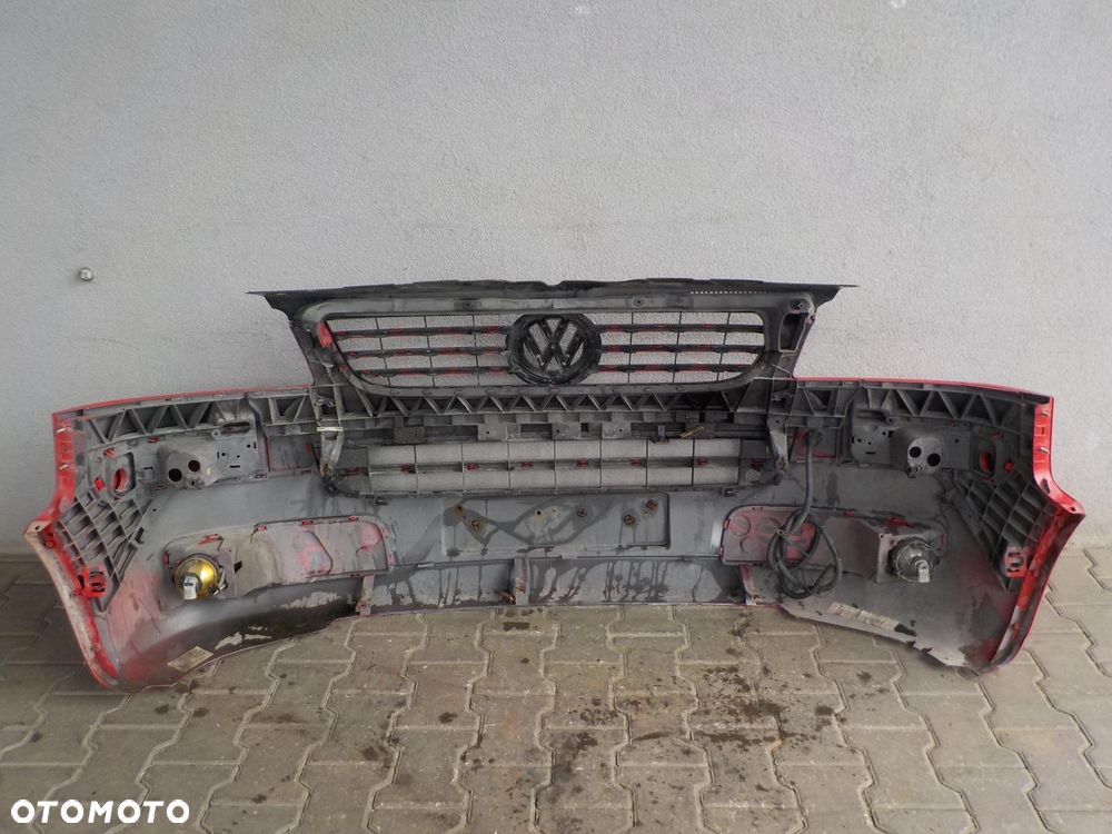VW T5 03- MULTIVAN CARAVELLE ZDERZAK PRZÓD PRZEDNI LAKIEROWANY - 6