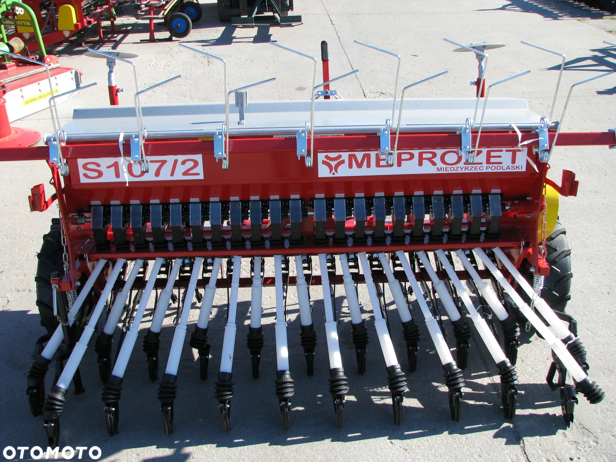 Meprozet Siewnik talerzowy, stopkowy-redlicowy, SR25/SRT25, SR27/SRT27, SR30/SRT30, S107, S107T, poplonów S119, nabudowany SNT30 agregat uprawowo siewny Euro-Masz, Akpil, Agro-Masz - 23