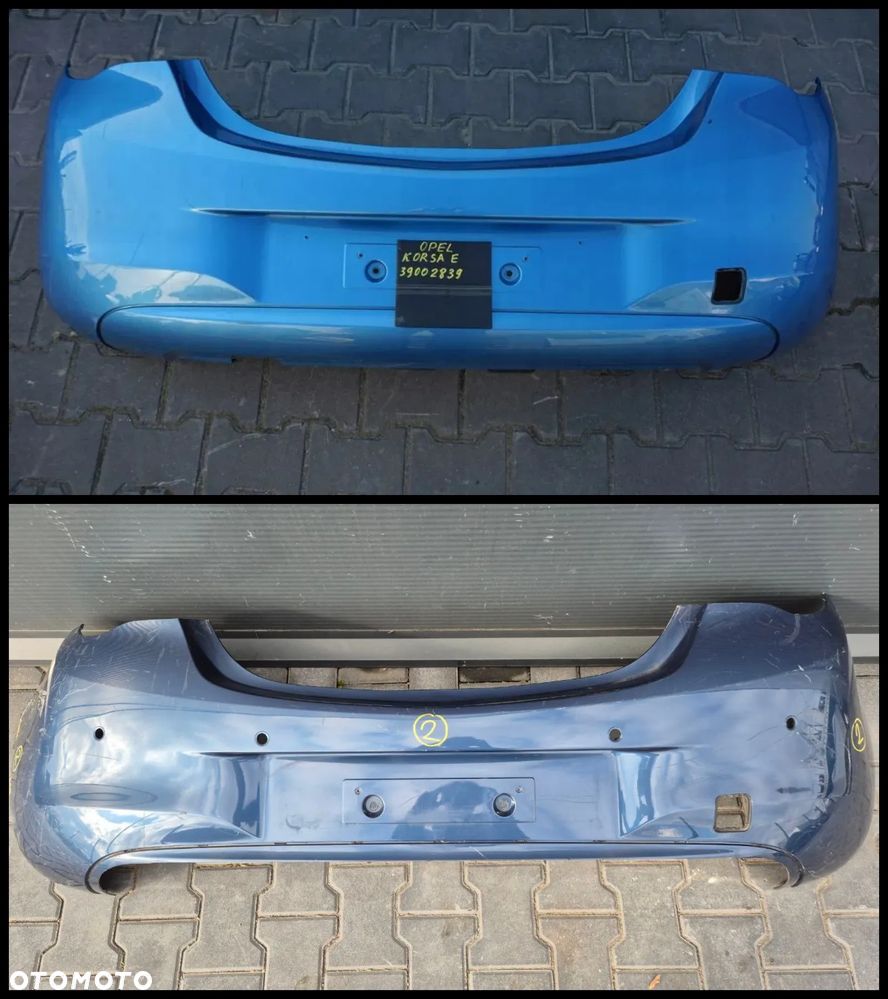 OPEL CORSA E ZDERZAK TYŁ (dostępne 2 zderzaki) - 1