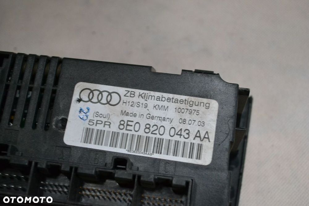 PN344 8E0820043AA AUDI A3 PANEL KLIMATYZACJI - 3