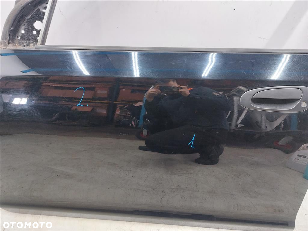 Drzwi przednie lewe przód Honda Civic VII  2001-2005 CZARNY - 9