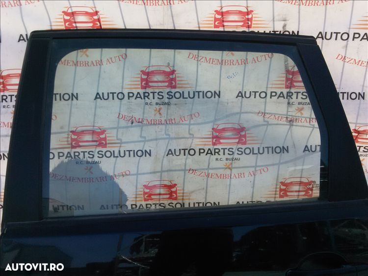 geam usa stanga spate volkswagen polo an fabr. 2007 - 1