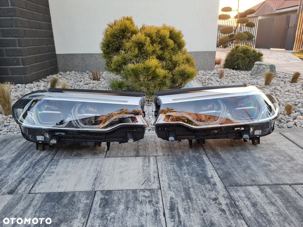 bmw 5 g30 g31 lampy przód full led adaptive 8499121-03 8499122-03 - 2