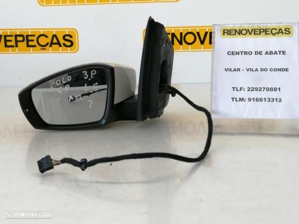 Espelho Retrovisor Esq Volkswagen Polo (6R1, 6C1) - 1