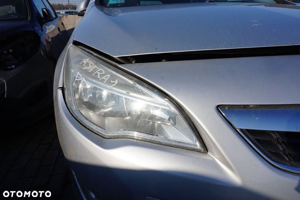 MASKA ZDERZAK BŁOTNIKI LAMPY ASTRA IV J Z176  OPEL 2009-2015 SREBRNY PRZÓD KOMPLETNY - 15