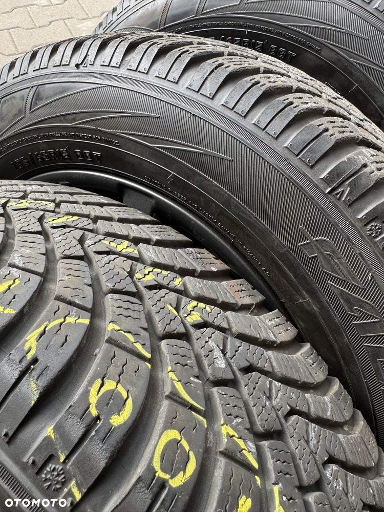 Koła aluminiowe zimowe oryginał Mazda 2 4x100 Falken 185/65/15 - 4