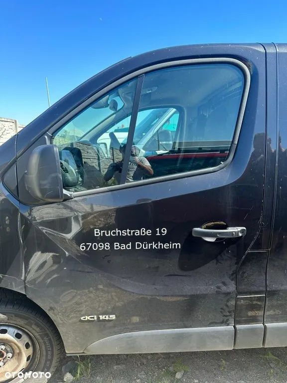 Drzwi Przednie Lewe Przód Kompletne Renault Trafic III Talento NV300 Vivaro B 2014-2025r