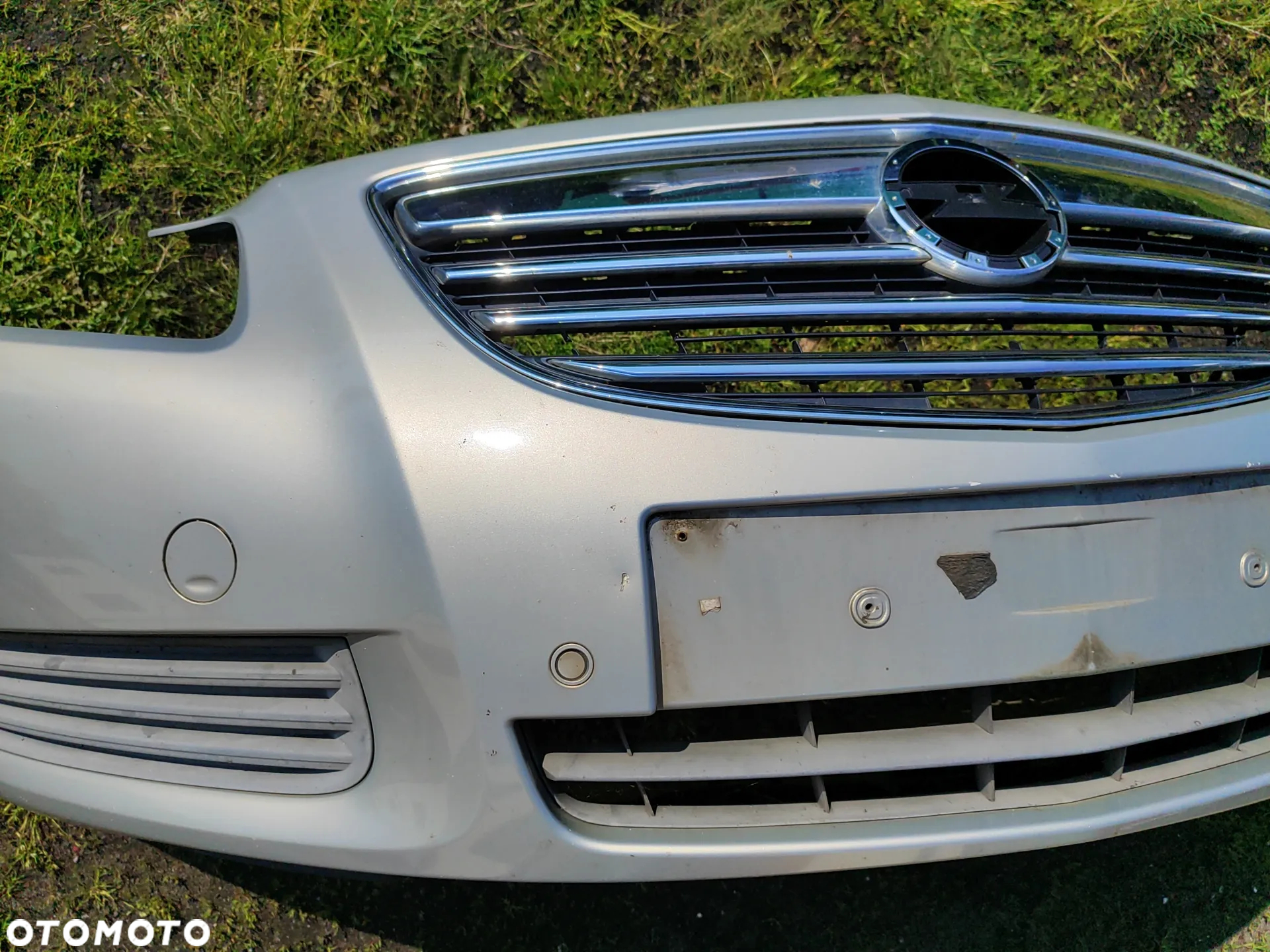 zderzak przód kolor z167 + atrapa przód komplet do OPEL insignia A 08- - 5