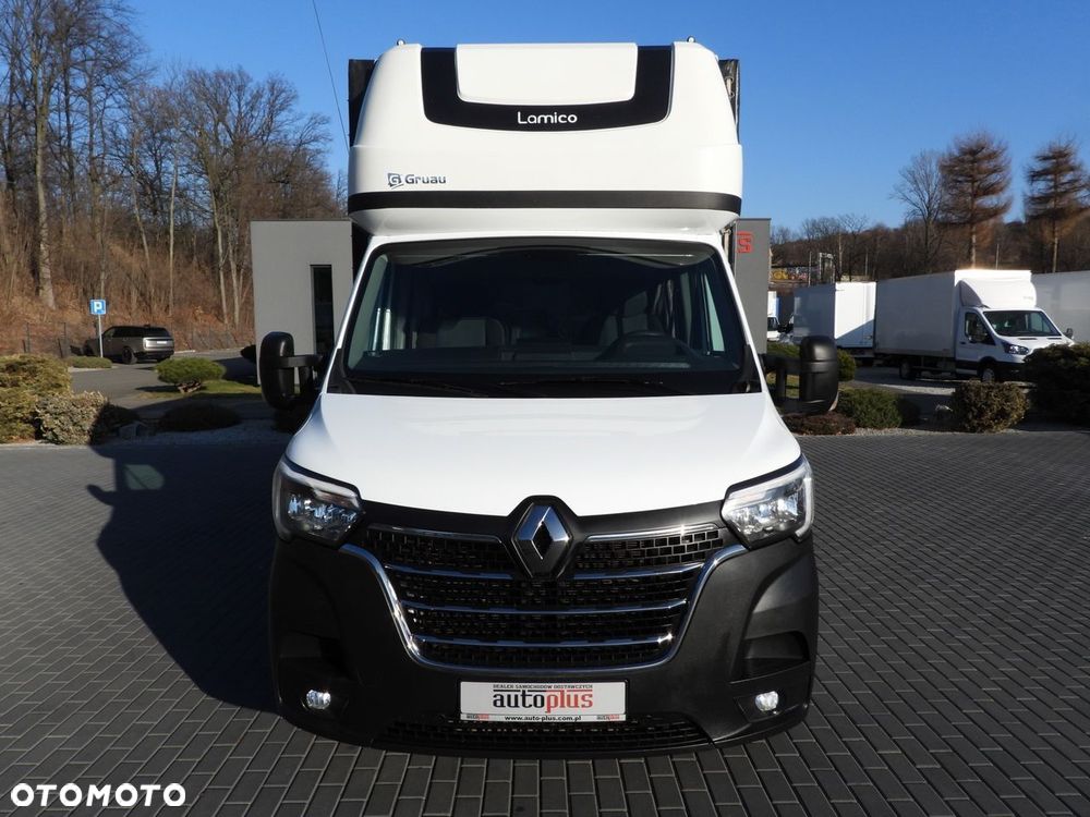 Renault MASTER PLANDEKA WINDA 9 PALET WEBASTO TEMPOMAT LEDY PNEUMATYKA KLIMATYZACJA  165KM - 6