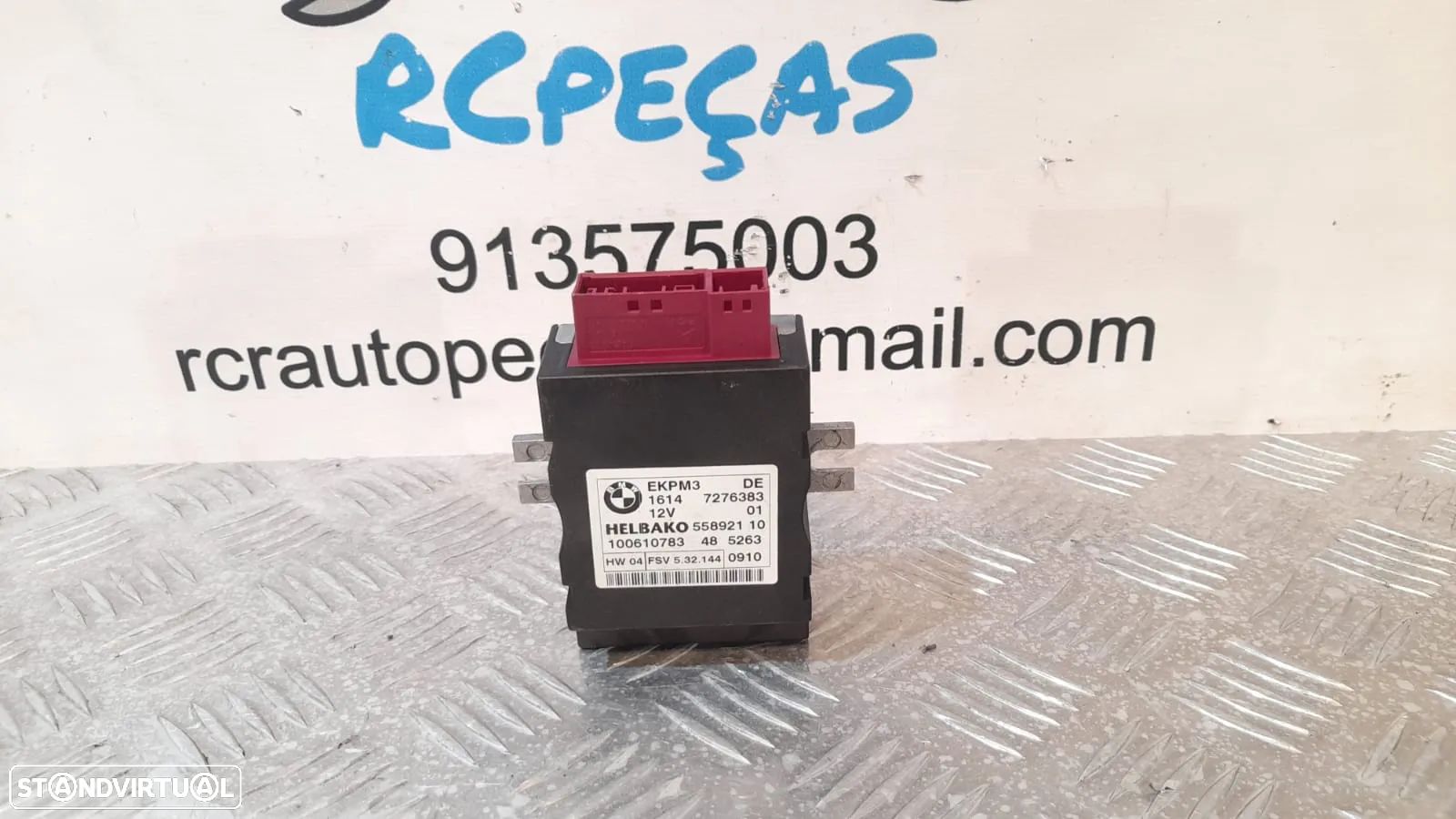 CENTRALINA BOMBA COMBUSTIVEL BMW SERIE 1 E82 COUPE 16147276383 7276383 558921 SERIE 1 E81 E87 E88 CABRIO X1 E84 SERIE 3 E90 E91 E92 COUPE E93 CABRIO X3 F25 - 1