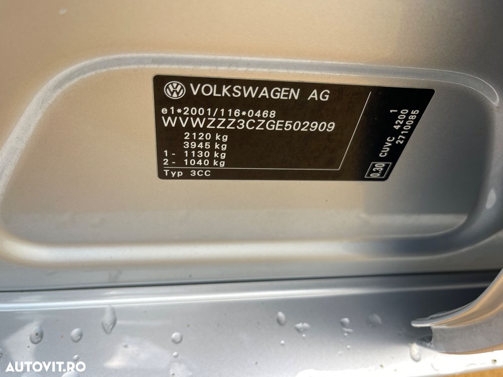 Volkswagen Passat CC 2.0 TDI BlueMotion Technology Dynamic Black - 40