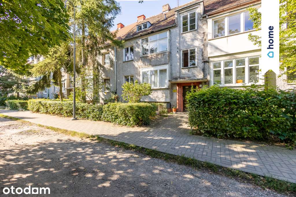 2 pokoje| zieleń za oknem| loggia i piwnica