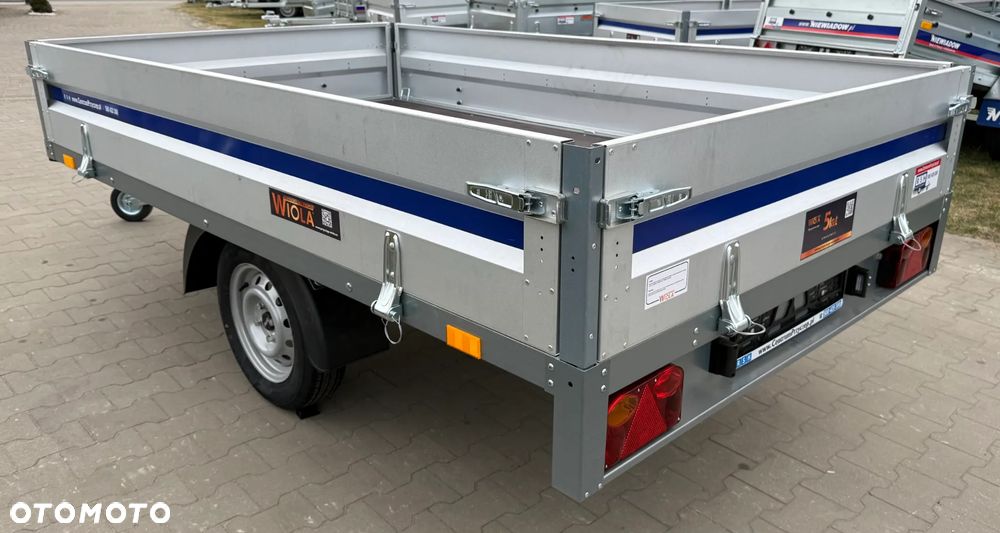 Wiola Przyczepa samochodowa WIOLA  HOCHLADER L1 OŚ 256x156 cm , DMC: 750 kg - 8