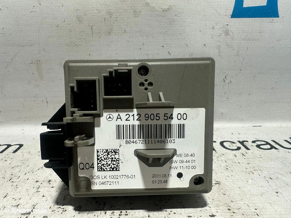 .Canhão Modulo Switch Chave EZS EIS Original Mercedes Benz A2129055400 2009 - 2017 - 9