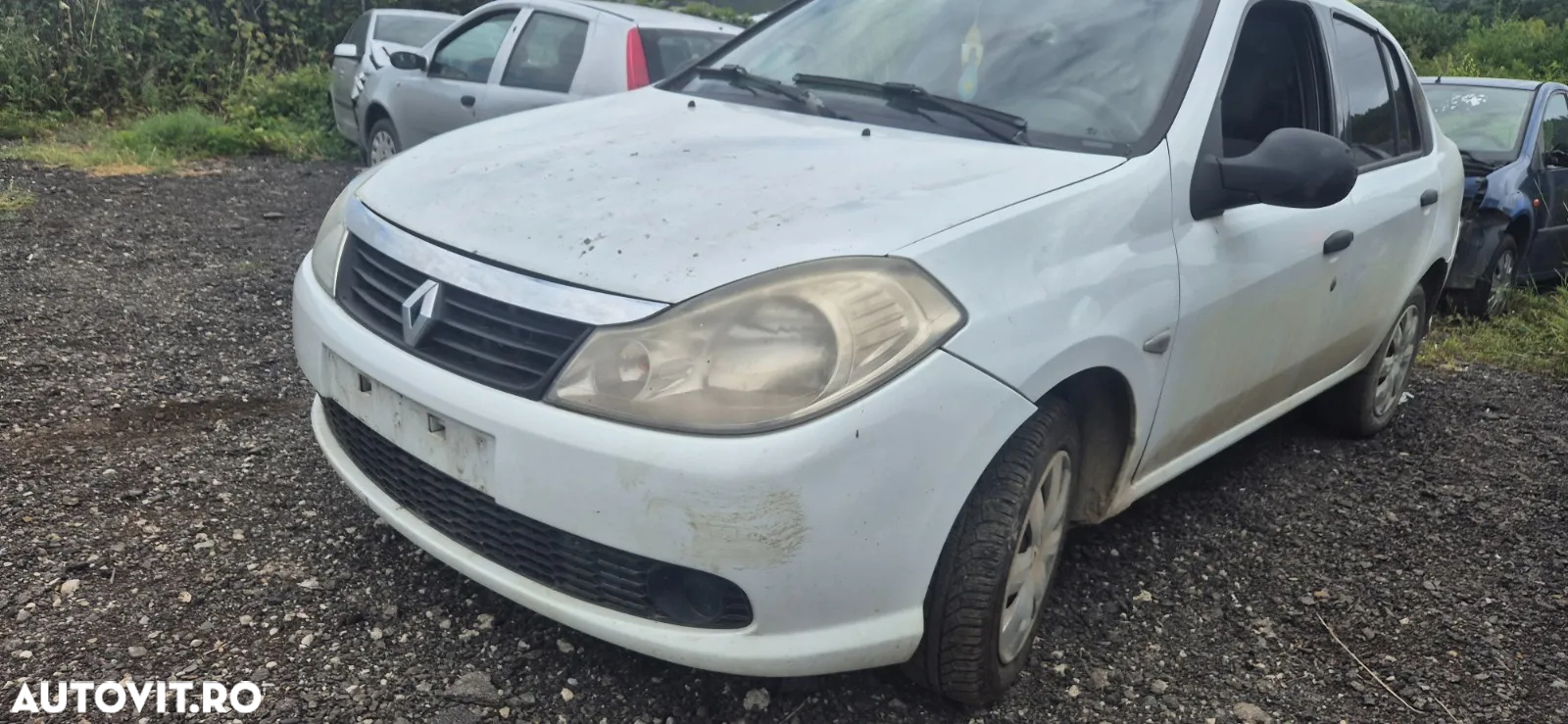 Bara spoiler fata Renault Clio Thalia 2009 2010 2011 - 2