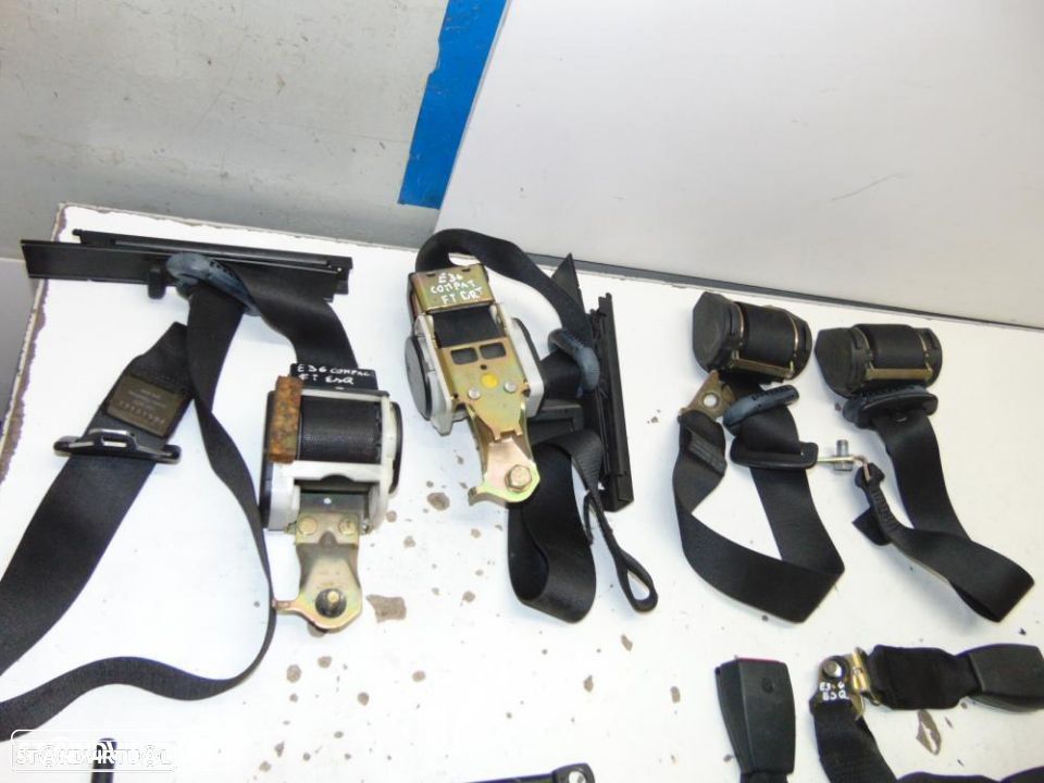 BMW E36 Compact conjunto cintos segurança - 2