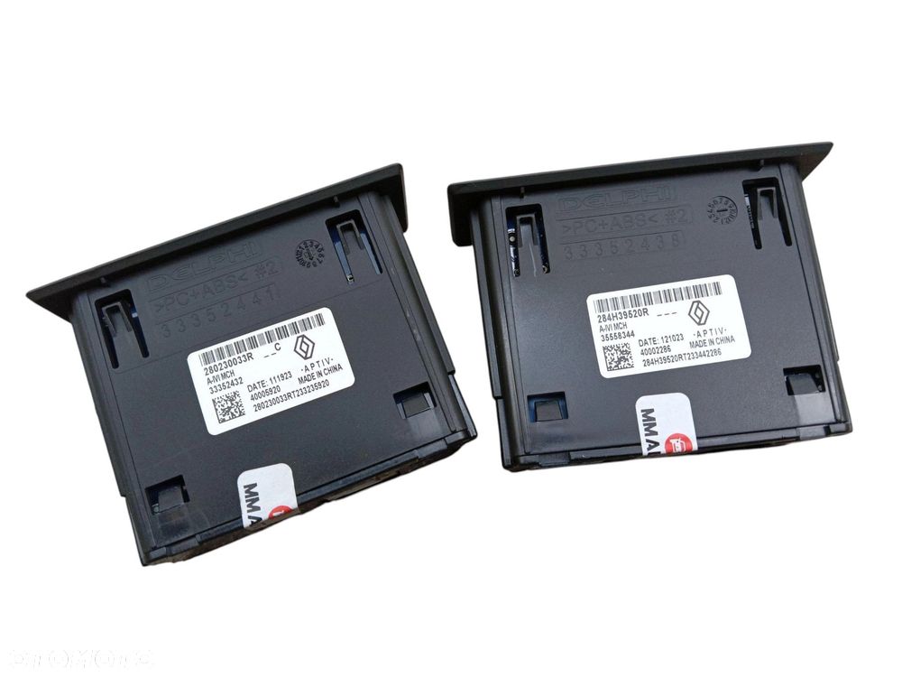 GNIAZDO USB RENAULT CAPTUR II (2019-2024) 1.6 E-TECH 143KM 284H39520R, 280230033R - 3
