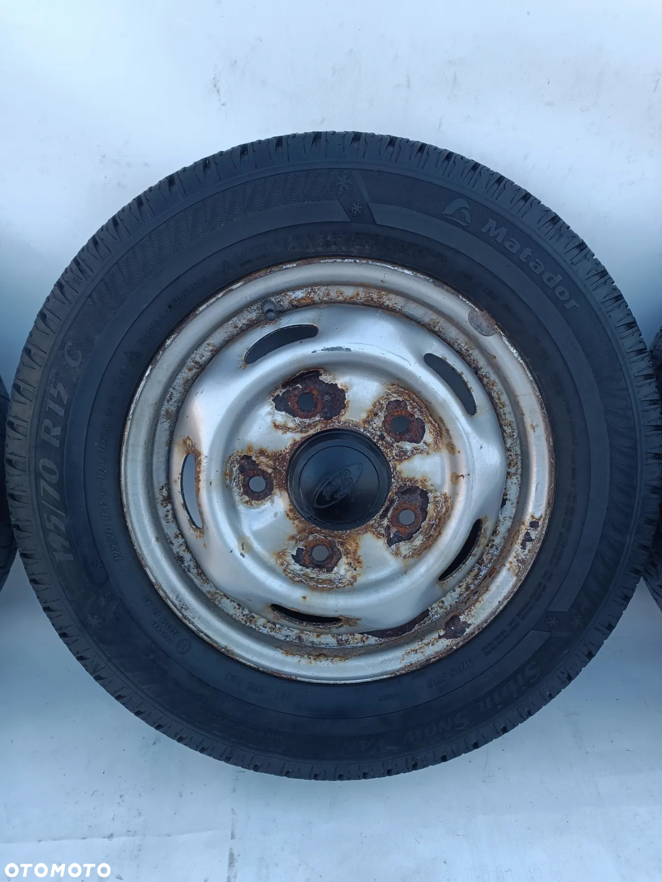 FELGI KOŁA OPONY 195/70/R15C TRANSIT 5x160  MK7 06-14 CUSTOM - 12