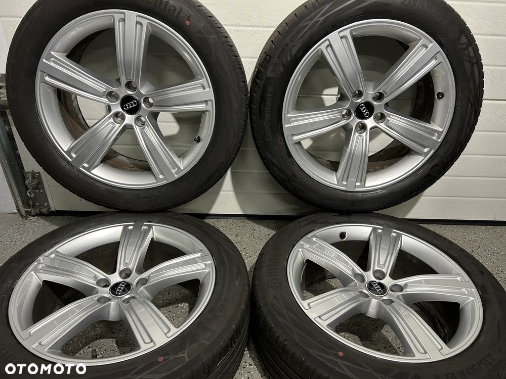 Oryginalne koła letnie FELGI 19 AUDI A8 D5 D4 A7 A6 Allroad C8 Q3 Continental 235/50R19 2023r. NOWE - 4